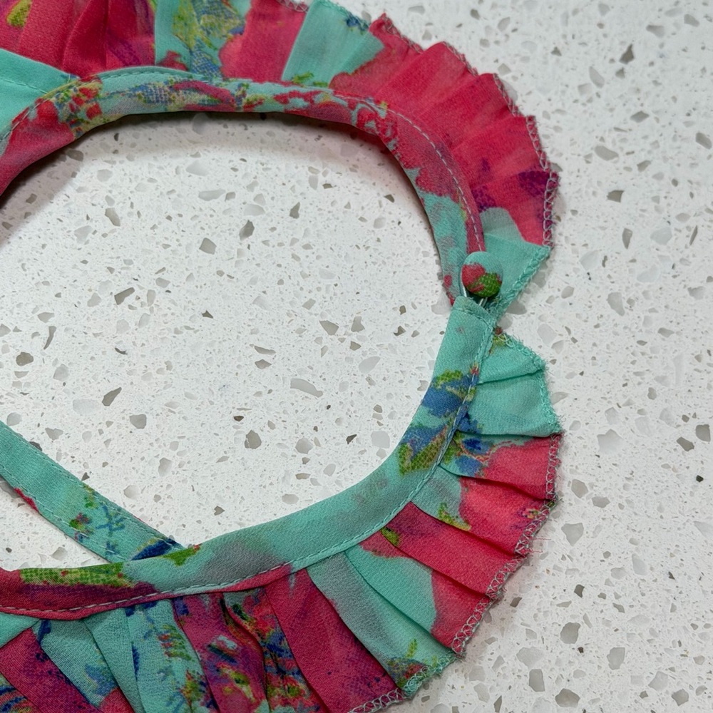 ASOS Teal and Pink Floral Garment - Picture 10 of 12